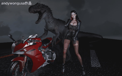 【3D/andywongusa】被恐龙追赶的都市女郎 [269M/FM/百度]-第2张-动漫-哥特动漫王国