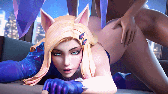 【3D/Nuttycravat】  7月新作：D.Va+阿狸 性感御姐后入爆肏中出 [778M/FM/百度]